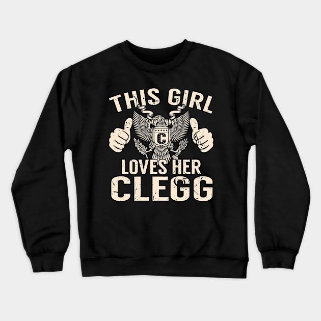 CLEGG Crewneck Sweatshirt by Jeffrey19988